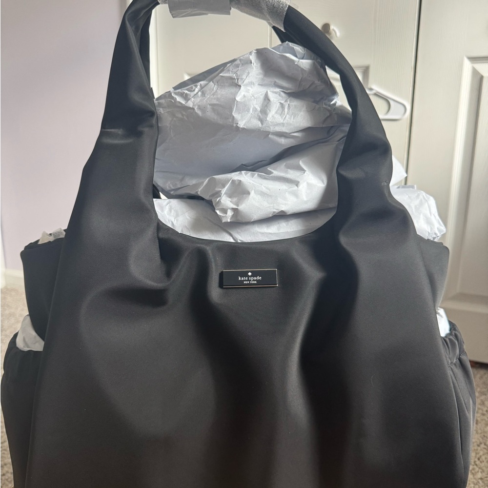 Kate Spade Black Baby Bag
